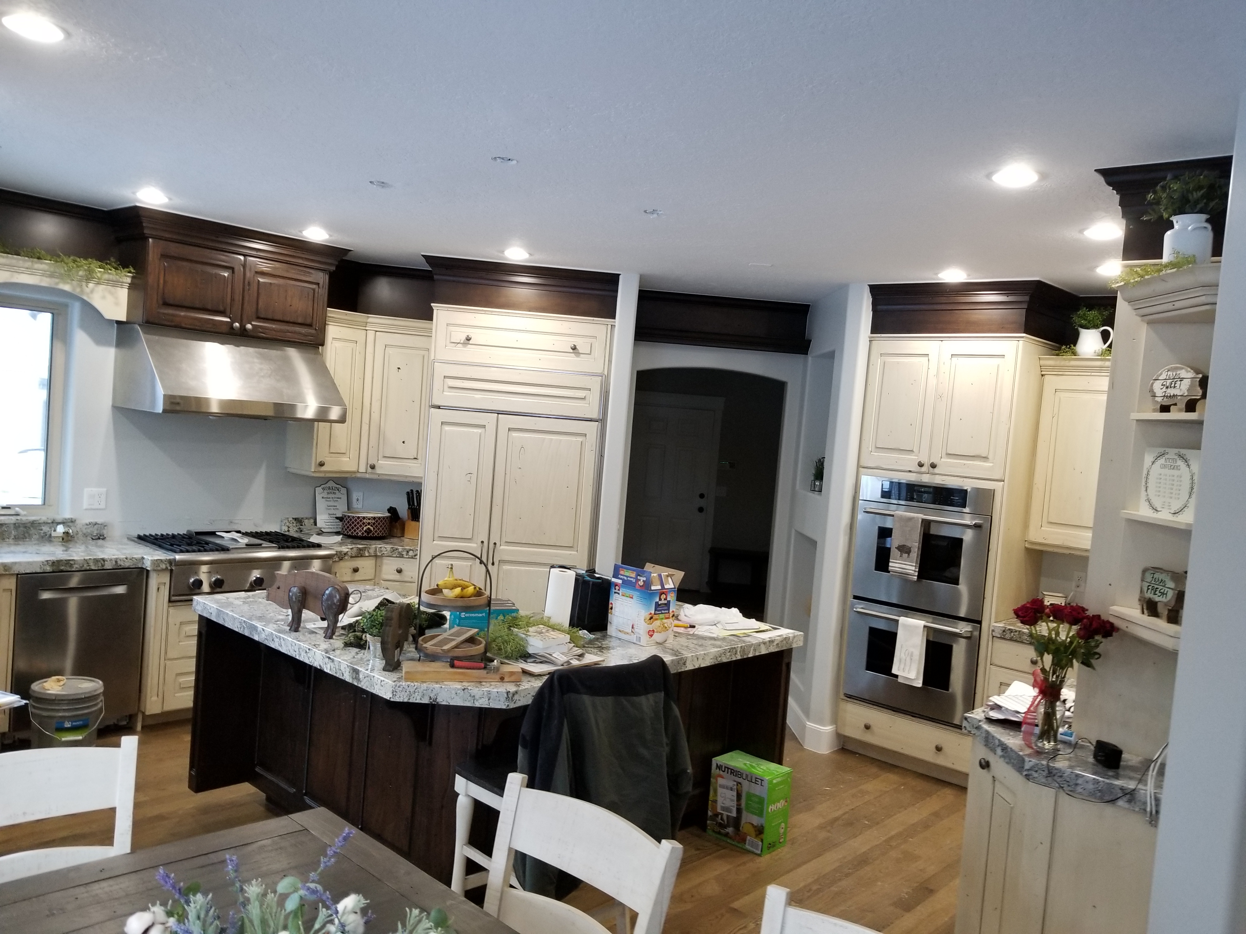Cabinet refinishing